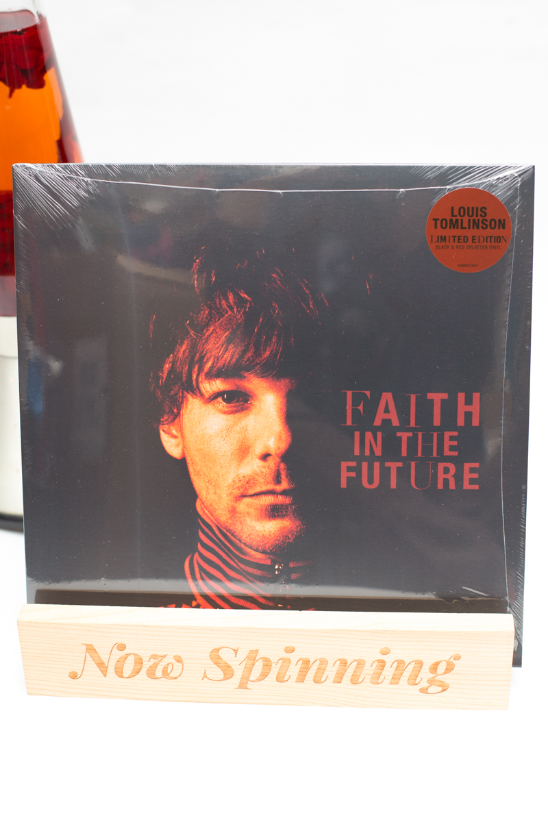 Faith In The Future Black & Red Vinyl