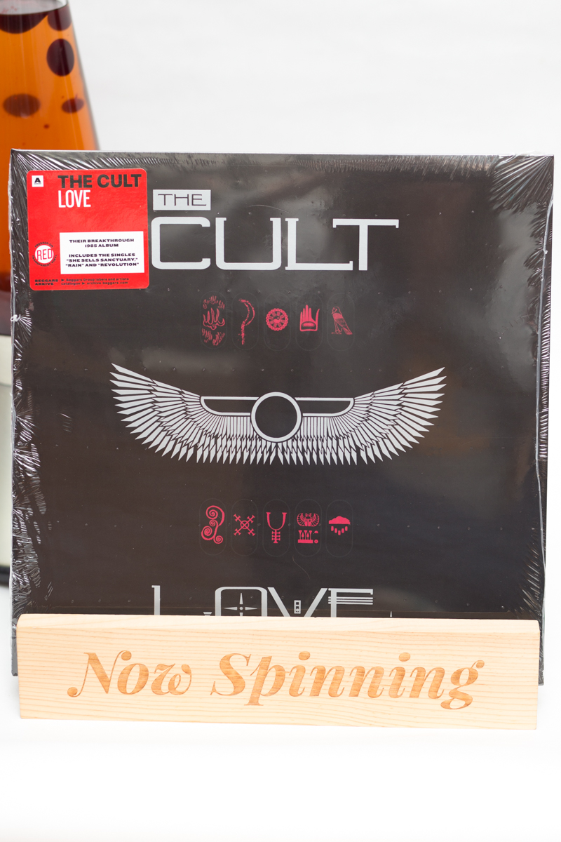 The Cult Love limited red import top vinyl lp sold out!!!