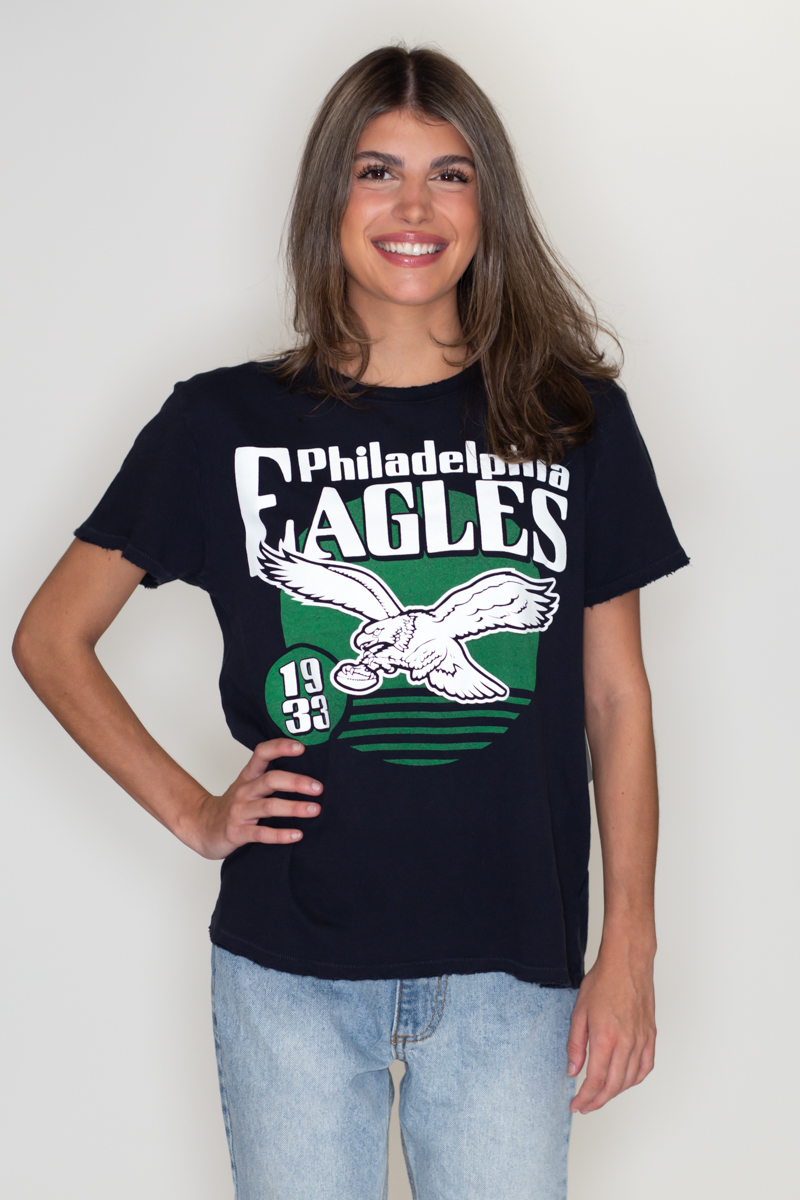 Junk Food Philadelphia Eagles Sunset Women's Vintage Tee