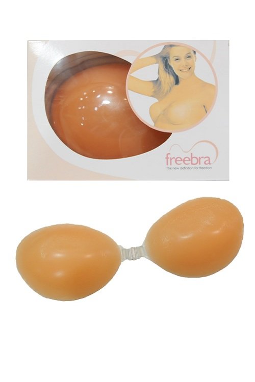 Buy Freebra Silicone Adhesive Bra. Invisible Strapless Stick On Bra