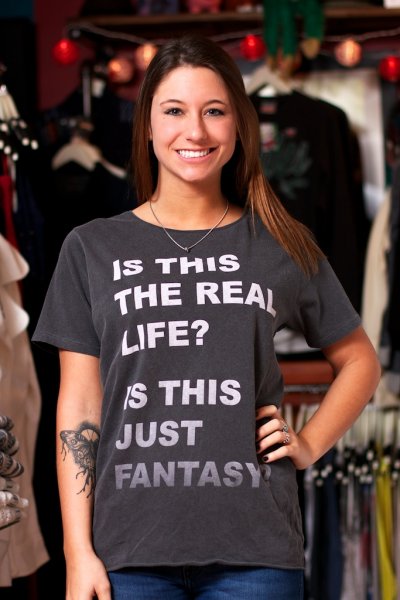 Is This The Real Life Tee by Junk Food