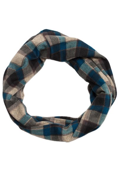 Plaid Infinity Scarf