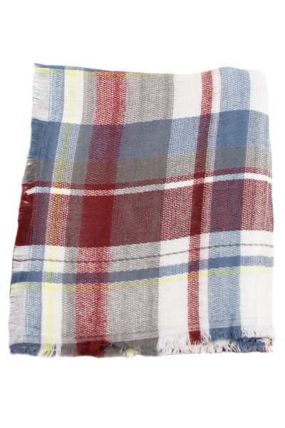 Plaid Blanket Scarf by Urbanista