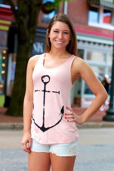 Anchor Tank Top by Shelly