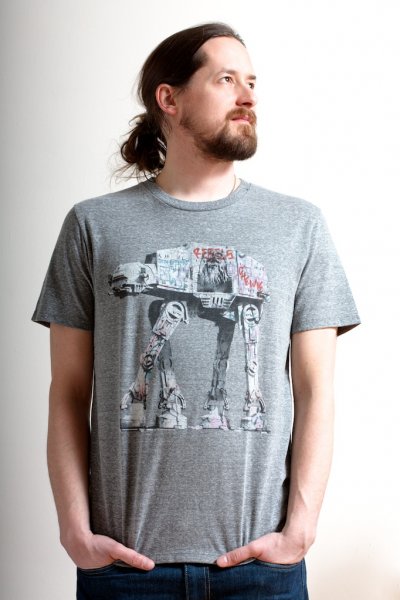 Star Wars AT-AT Graffiti Tee by Junk Food