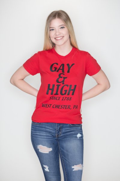 Gay and High Fitted Tee by May 23