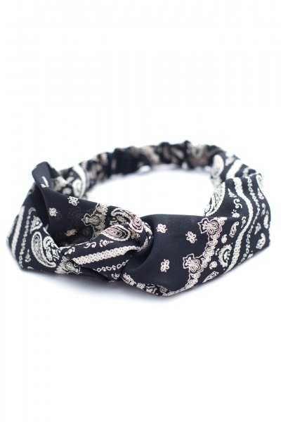 Paisley Print Headband by High Fashion