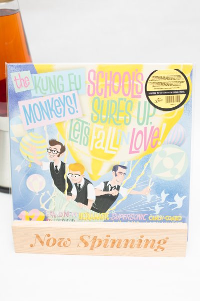 The Kung Fu Monkeys - School's Out Surf's Up Let's Fall In Love LP Vinyl