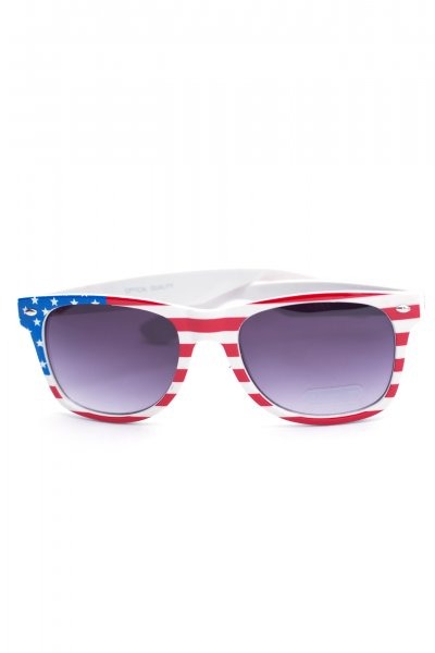 American Flag Sunglasses by Ocean and Land