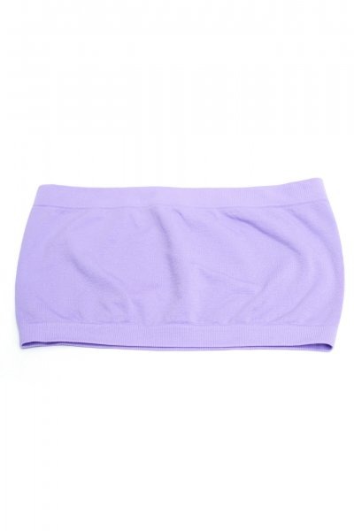 Lavender Seamless Bandeau by Zenana