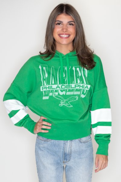 Philadelphia Eagles Stripe Hoodie by Junk Food