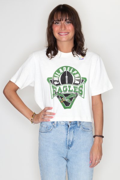 Philadelphia Eagles Crop Tee by Junk Food