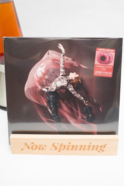 Lindsey Stirling - Brave Enough Cranberry Swirl LP Vinyl