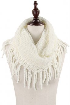 Fringe Infinity Scarf by Life Is Beautiful