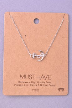 Anchor Necklace by Must Have