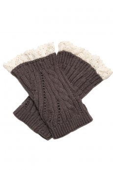 Cable Knit Boot Cuff by Do Everything In Love