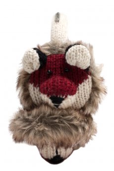 Fiona The Fox Earmuffs by Delux Knitwits