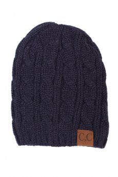 Cable Knit Beanie by C.C.