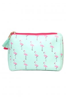 Flamingo Makeup Bag by Bijorca