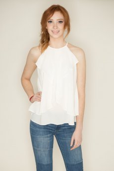 Layered Ruffle Top by She & Sky