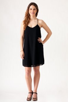 Chiffon Shift Dress by She and Sky