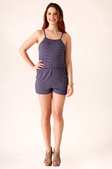 Striped Romper by Cherish