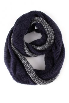 Heather Trim Infinity Scarf