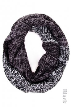 Two Tone Infinity Scarf by Love of Fashion