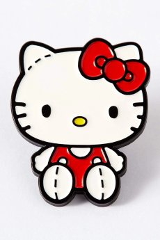 Hello Kitty Stitches Enamel Pin