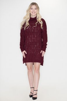 Chunky Knit Sweater Dress by Cozy Casual