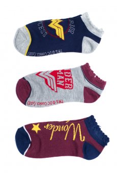 Wonder Woman Ankle Socks Set by Bioworld