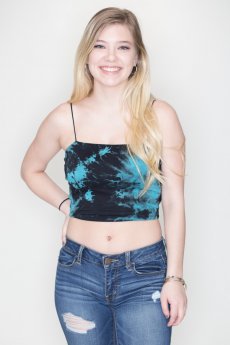 Tie-Dye Crop Top by Bear Dance