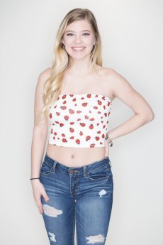 Ladybug Tube Top by Bear Dance