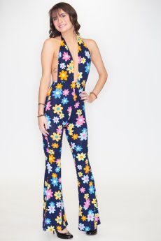 Daisy Print Jumpsuit by Bear Dance