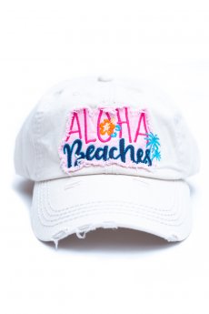 Aloha Beaches Baseball Cap by Kbethos