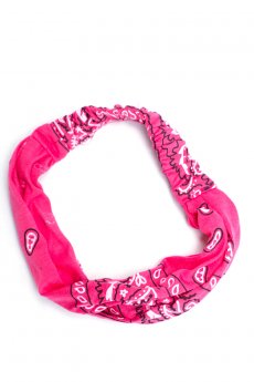 Pink Paisley Headband by Ellas