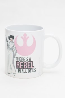 Princess Leia Rebel Mug Front