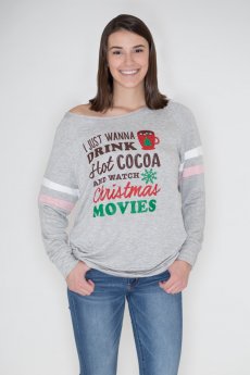 Christmas Movies Sweatshirt by Zutter