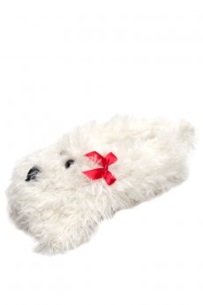 Shaggy Dog Slippers by Do Everything In Love