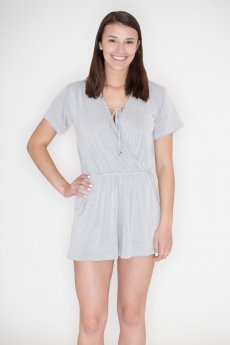 V-Neck Romper by Cherish