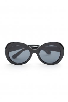 Black Frame Retro Sunglasses by Ocean and Land