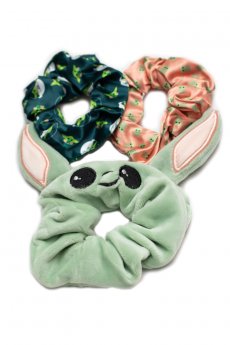 Mandalorian Grogu Scrunchie Set by Bioworld