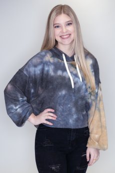 Tie Dye Hoodie by Bear Dance