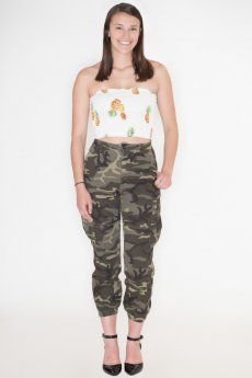 Camo Military Pants by Wild Honey