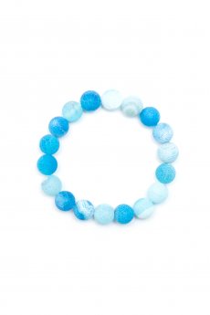 Aqua Stone Stretch Bracelet