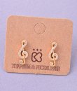 Treble Clef Earrings