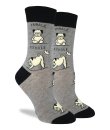 Yoga Pug Socks by Good Luck Sock