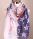 American Flag Scarf by Love of Fashion