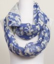 Elephant Print Infinity Scarf by Do Everything in Love