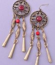 Dangling Tribal Earrings